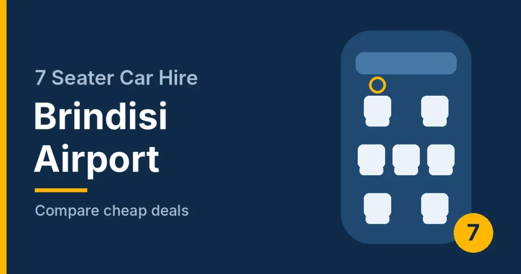 7 Seater Car Hire Brindisi Airport