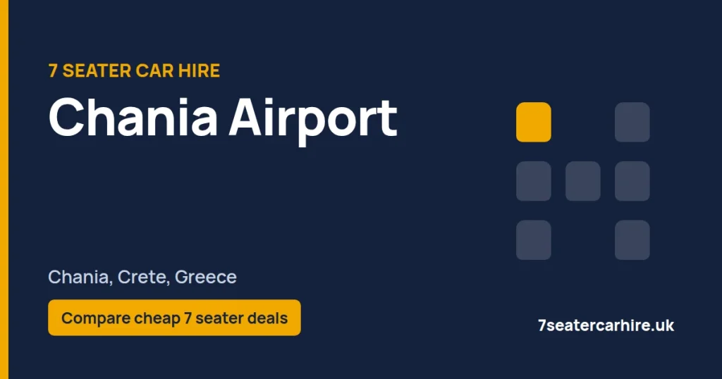 7 Seater Car Hire Chania Airport