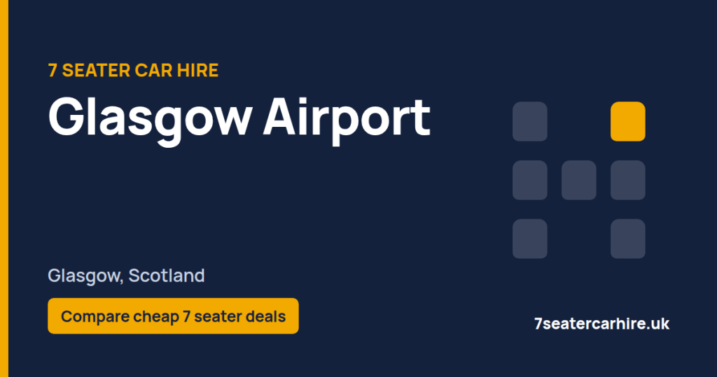 7 Seater Car Hire Glasgow Airport