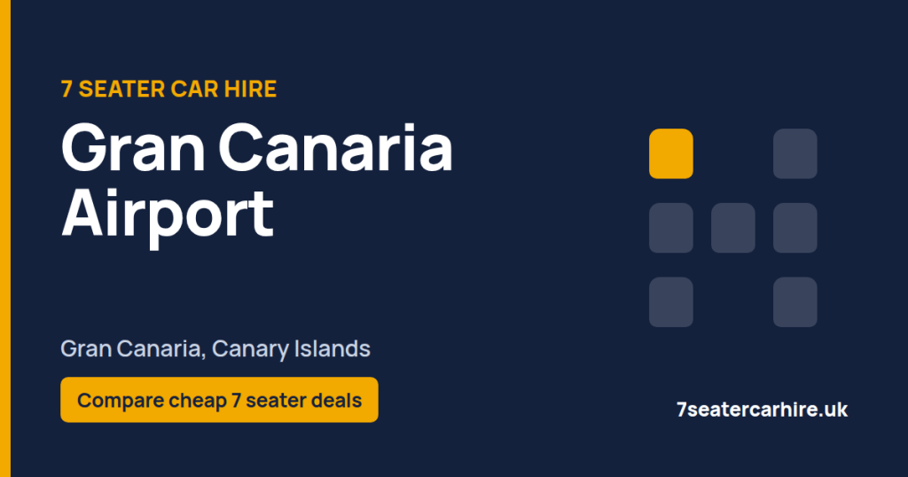 7 Seater Car Hire Gran Canaria Airport