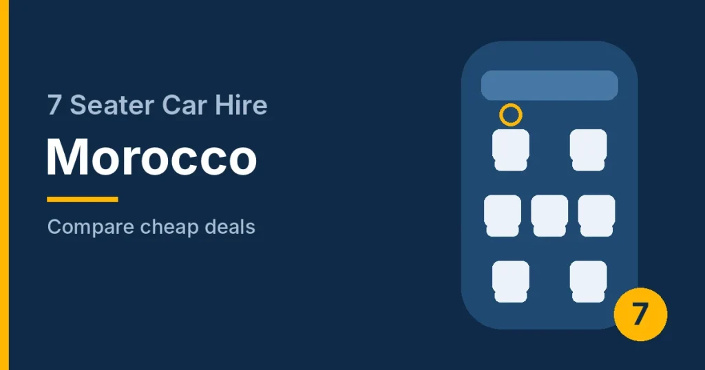 7 Seater Car Hire Morocco