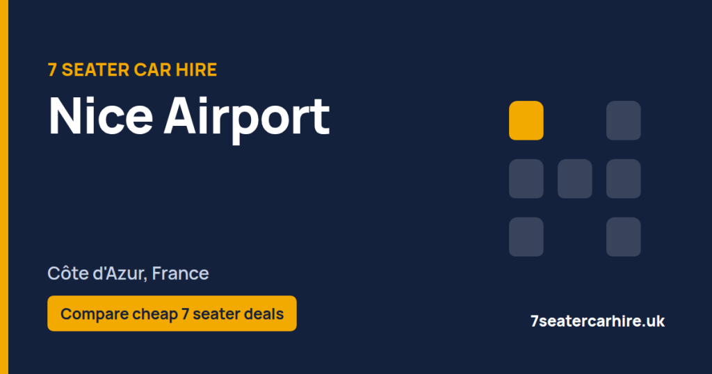 7 Seater Car Hire Nice Airport