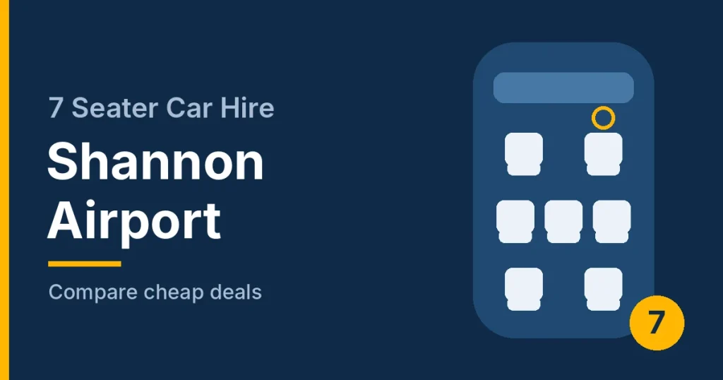 7 Seater Car Hire Shannon Airport