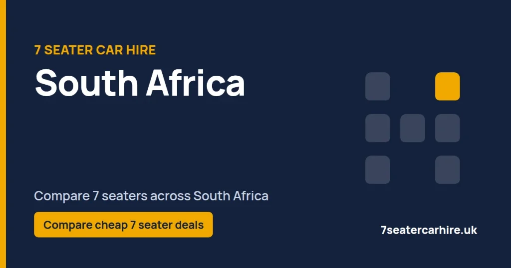 7 Seater Car Hire South Africa