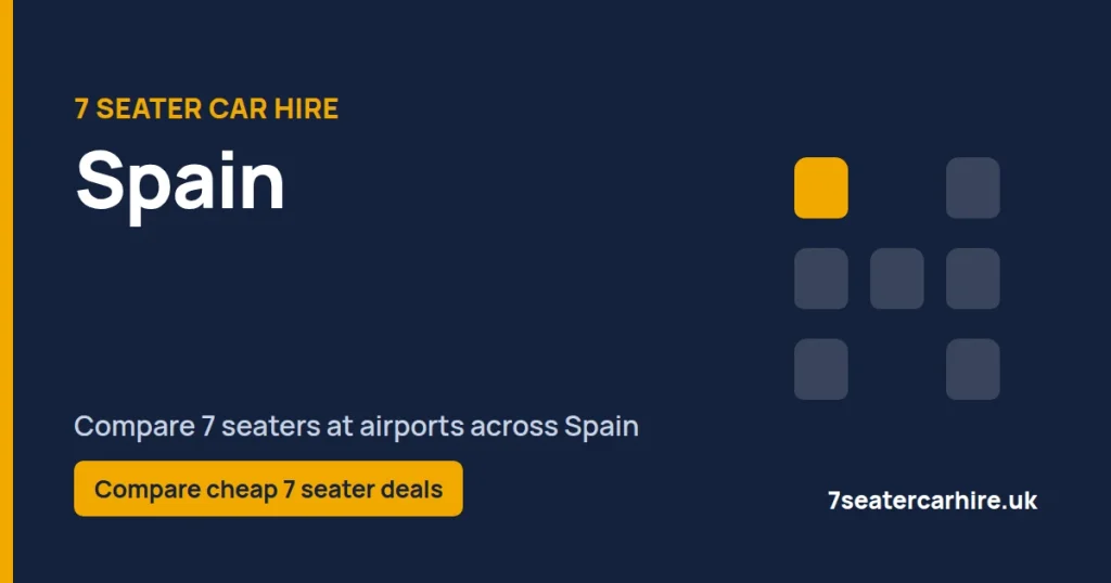 7 Seater Car Hire Spain